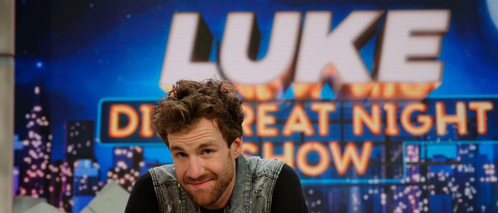 War nicht so gemeint, das mit dem Fernsehgarten. sagte Komiker Luke Mockridge bei der Aufzeichnung in seiner "Luke! Die Greatnightshow".