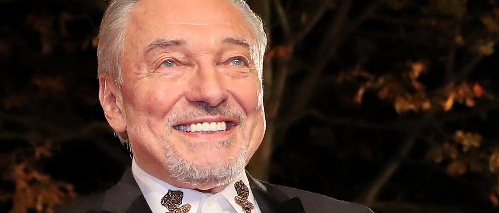 Der tschechische Schlagersänger Karel Gott im Jahr 2017. Nun machte er eine Leukämie-Erkrankung bekannt.