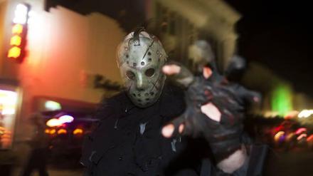 Happy Jason-Day. Der Mann mit der Maske gilt als beliebte Verkleidung.