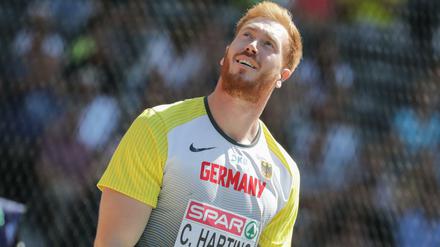 Doch dabei. Christoph Harting startet bei der Leichtathletik-WM.