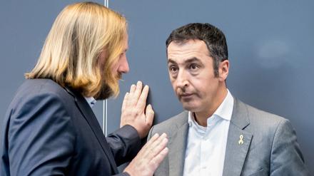 Cem Özdemir gilt als Realo, Anton Hofreiter gehört dem linken Parteiflügel an.