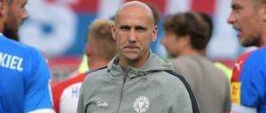Frühes Aus. Trainer André Schubert hat es nicht lange in Kiel gehalten.