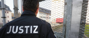 Justizvollzugsbeamter in Sachsen, Archivbild.