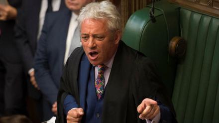 John Bercow im britischen Unterhaus