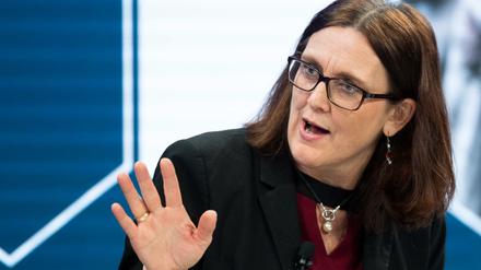 EU-Handelskommissarin Malmström rechnet wegen des Streits um Subventionen für Flugzeugbauer „bald“ mit US-Strafzöllen.