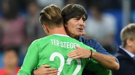 Mit seiner Rolle unter Bundestrainer Joachim Löw ist Marc-André ter Stegen seit einiger Zeit nicht sonderlich glücklich. 