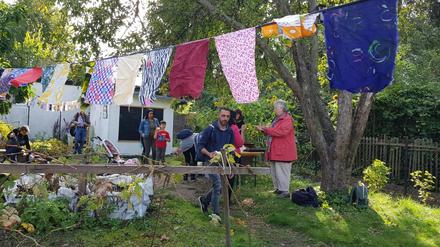 Herbstfest im Honiggarten Pankow.