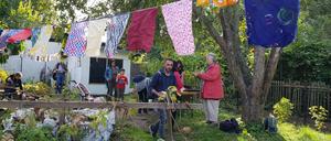 Herbstfest im Honiggarten Pankow.