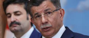 Ahmet Davutoglu teilte seinen Schritt am Freitag in Ankara mit.