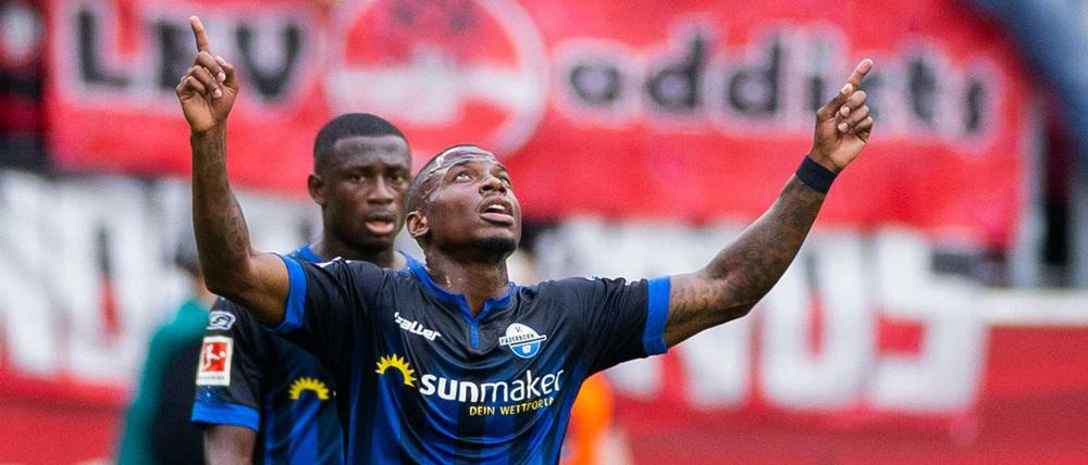 Nach oben. Streli Mamba hat einen steilen Aufstieg in die Bundesliga hingelegt.