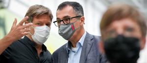 Werden beide im Kabinett vertreten sein: Robert Habeck und Cem Özdemir.