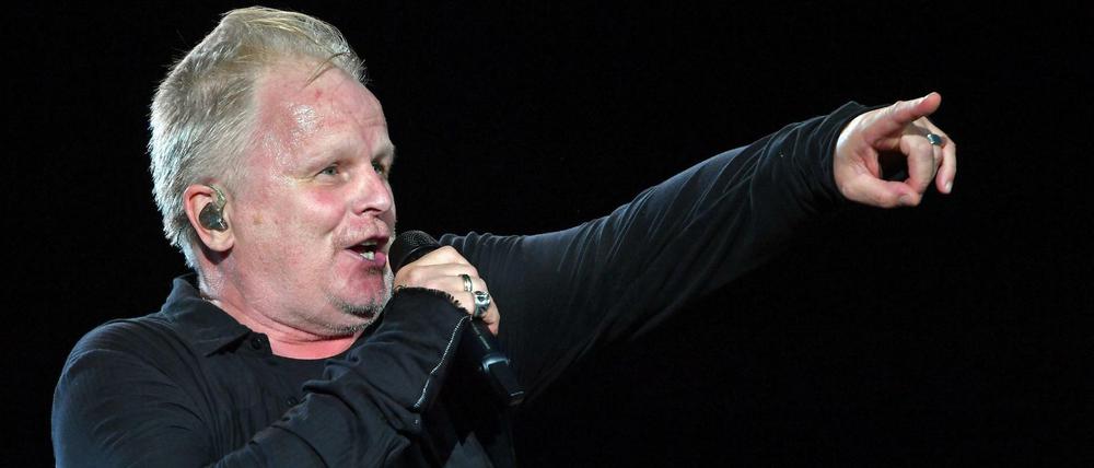 Sänger Herbert Grönemeyer ist mit seinem Album „Tumult“ auf Tournee.
