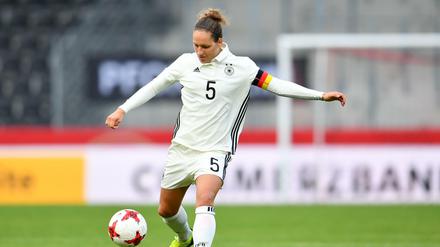 Babett Peter war jahrelang Stammspielerin in der Nationalmannschaft. 