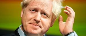 Boris Johnson will den Brexit mit aller Gewalt durchboxen.