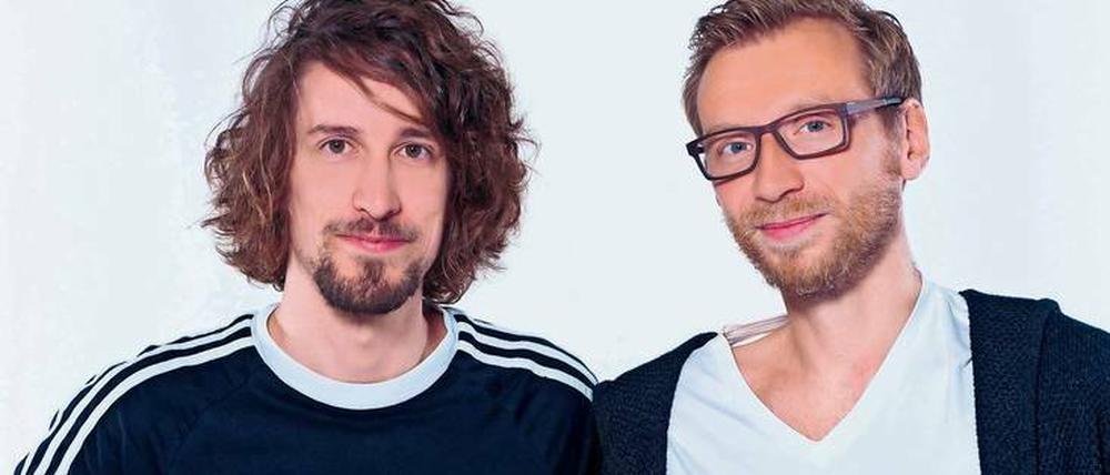 Teamwork. Die beiden Mediaire-Gründer CTO Jörg Döpfert und CEO Andreas Lemke (r.).
