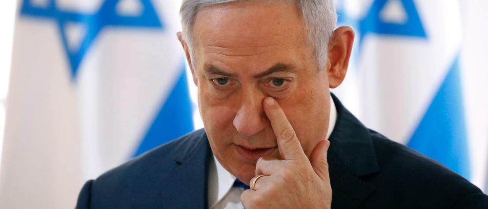 Benjamin Netanjahu, Ministerpräsident von Israel