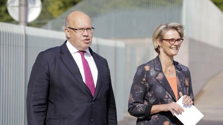 Wirtschaftsminister Altmaier und Forschungsministerin Karliczek wollen Ideen zum wirtschaftlichen Durchbruch verhelfen.