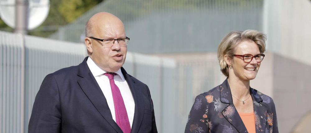 Wirtschaftsminister Altmaier und Forschungsministerin Karliczek wollen Ideen zum wirtschaftlichen Durchbruch verhelfen.