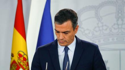 Spaniens amtierender Ministerpräsident Pedro Sanchez.