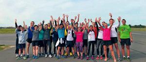 34 Mal hat sich die Checkpoint-Laufgruppe in diesem Jahr getroffen. 2020 geht's weiter.