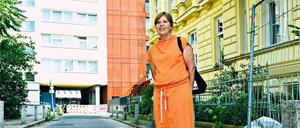 Auch die Genthiner Straße hat einen eher rauen Charme, aber Kerstin Ehmer kennt die schönen Ecken.