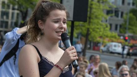Klimaaktivistin Luisa Neubauer hält Aktionen zivilen Ungehorsams im Kampf für mehr Klimaschutz für legitim.