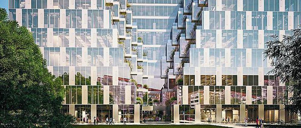 Projekt in Friedrichshain. Neue Pläne für den alten Kaufhof am Ostbahnhof. Auch Zalando soll hier einziehen.