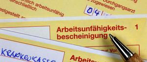 Krankenscheine
