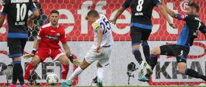 Nicht zu stoppen. Amine Harit zählte zu den besten Spielern gegen Paderborn und erzielte zwei Treffer. 