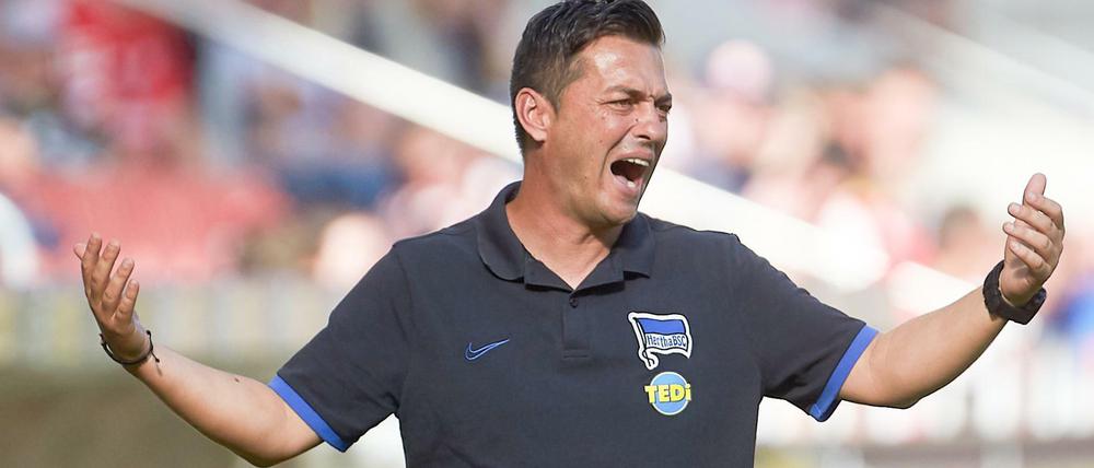 Trainer Ante Covic und seine Mannschaft werden gerade nicht vom Glück verfolgt.