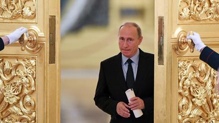 War früher Geheimdienstchef: der russische Präsident Wladimir Putin.