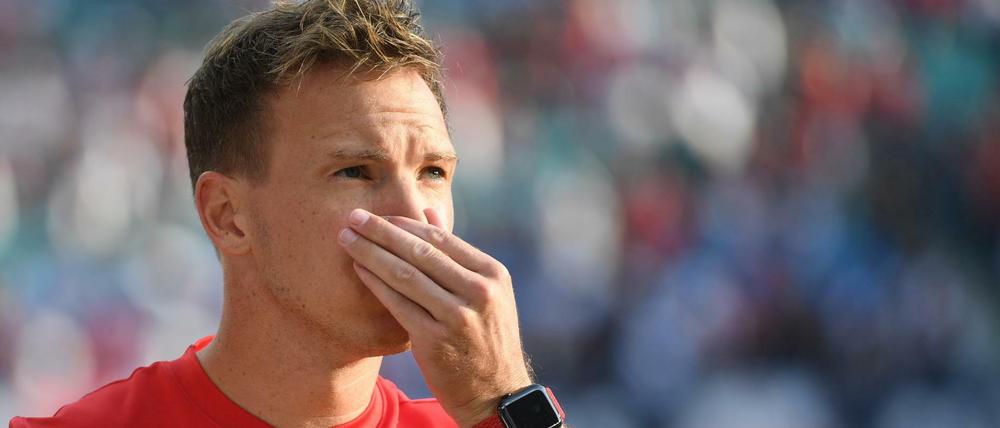 Nichts für schwache Nerven: Das Training von Julian Nagelsmann bei RB Leipzig.