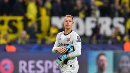 Mit breiter Brust. Marc-André ter Stegen war Barcelonas bester Spieler gegen Dortmund.