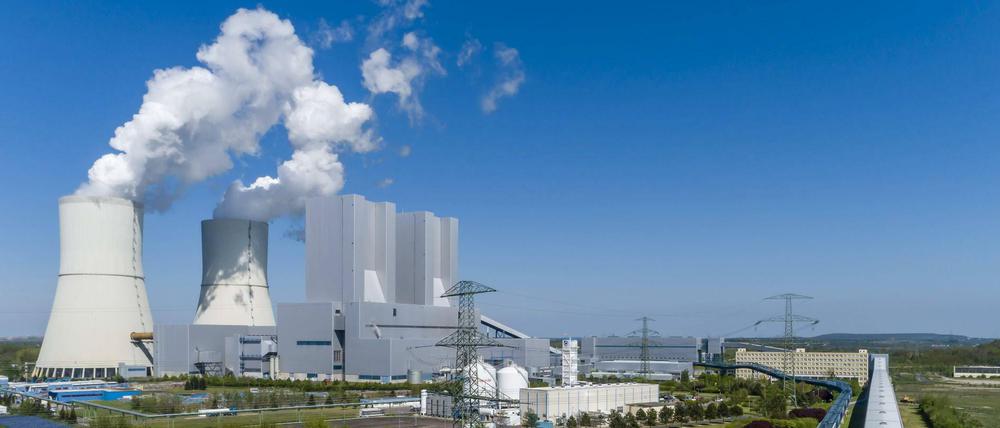 Das Kraftwerk Lippendorf in Sachsen.