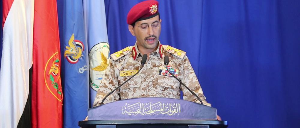 Der Militärsprecher der Huthi-Rebellen, Jahja Saria, hat mit Angriffen auf die Vereinigten Arabischen Emirate gedroht.