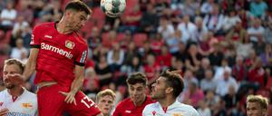 Eine Nummer zu groß. Lucas Alario und seine Leverkusener hatten keine Mühe mit dem 1. FC Union.
