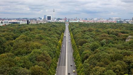 Die Teststrecke verläuft zwischen Brandenburger Tor und Ernst-Reuter-Platz.