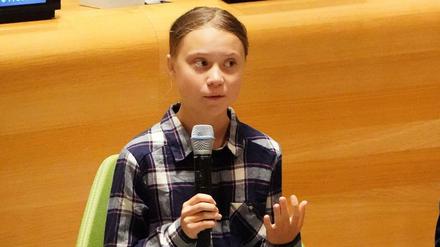 Greta Thunberg beim UN-Jugendklimagipfel