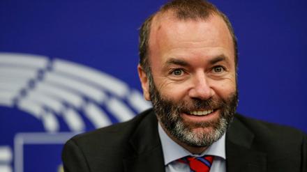 Manfred Weber (CSU), Vorsitzender der EVP-Fraktion im EU-Parlament.
