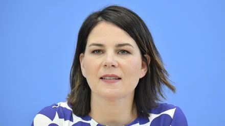 Die Bundesvorsitzende der Grünen Annalena Baerbock.