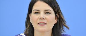 Die Bundesvorsitzende der Grünen Annalena Baerbock.