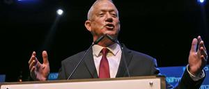 Benny Gantz ist der Herausforderer des amtierenden Premiers.