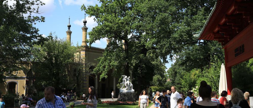 Der Berliner Zoo in Berlin-Charlottenburg.
