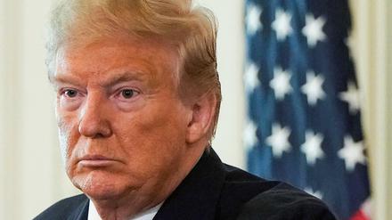 US-Präsident Donald Trump am Freitag im Weißen Haus.