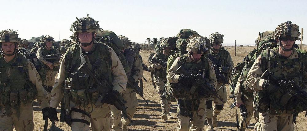 Archiv: US-Soldaten beim Auslandseinsatz.