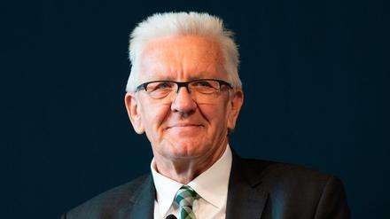 Der Ministerpräsident Baden-Württembergs Winfried Kretschmann.