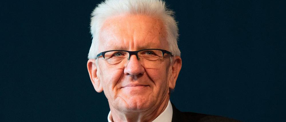 Der Ministerpräsident Baden-Württembergs Winfried Kretschmann.