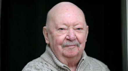 Günter Kunert (6.3.1929 - 21.9.2019) im Jahr 2014 fotografiert. 