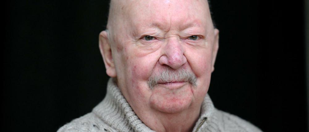 Günter Kunert (6.3.1929 - 21.9.2019) im Jahr 2014 fotografiert.