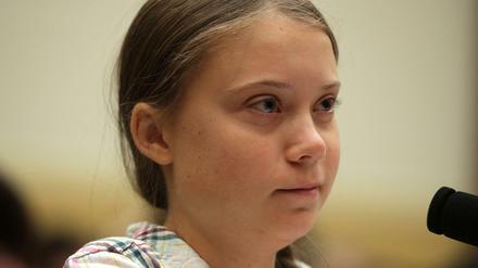Sie hat eine ganze Generation mobilisiert: Greta Thunberg am Donnerstag in Washington D.C. 